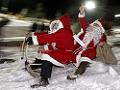 Чемпионат мира среди Санта Клаусов в швейцарском Самнауне